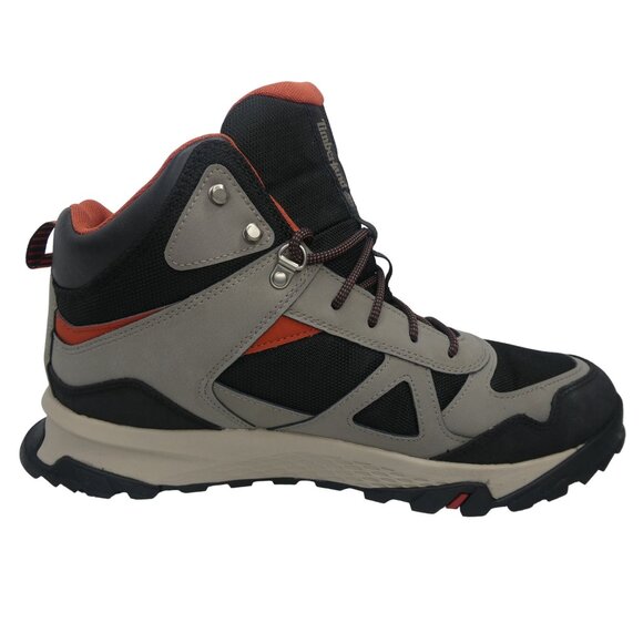 Timberland Men's Lincoln Peak Waterproof Mid Hiker Grey Boots Size 13 - Picture 2 of 9